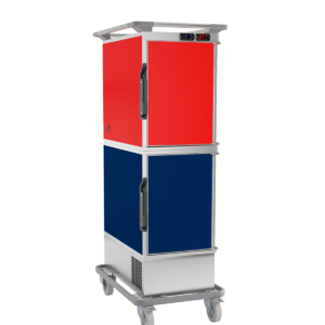 SDX® THERMOBOX® KE180 ECO(6+6 GN1/1) 160mm hjul Excenterlås