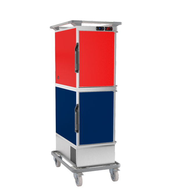 SDX® THERMOBOX® KF210 ECO(6+8 GN1/1) 160mm hjul Excenterlås