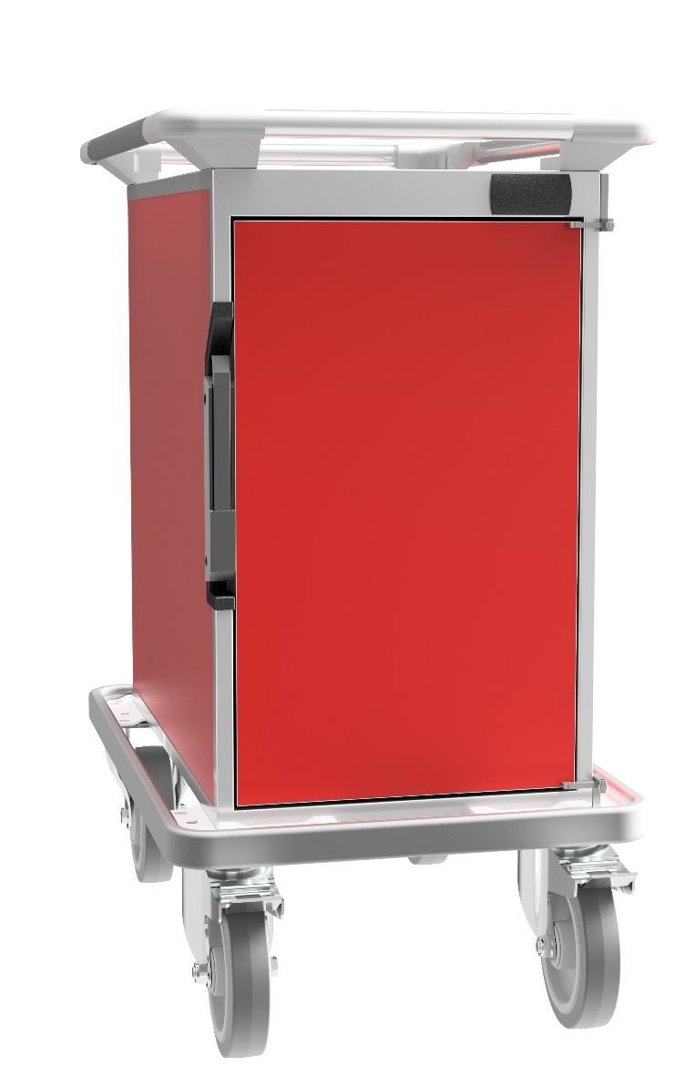 SDX® THERMOBOX® F90 (6 GN1/1) 160mm hjul Excenterlås