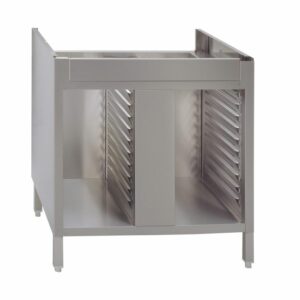 Stativ höjd 850mm. UG, Stängda sidor och topp 20 x GN 1/1