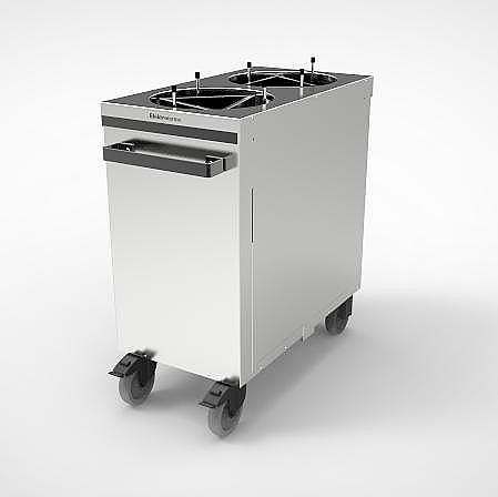 Tallriksdispenser max Ø 240 mm Öppningsbar för rengöring,ETD 240-2 EC