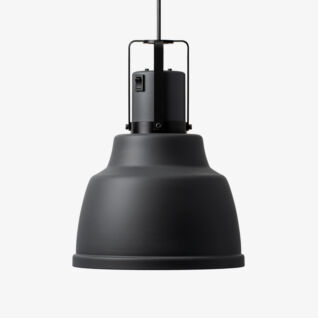 Värmelampa Focus IO, Fast Kabel, Kulör anges vid beställning Svart, Umbra Grey, Cement Grey, Mid Grey, Aluminium, Koppar, Mässing