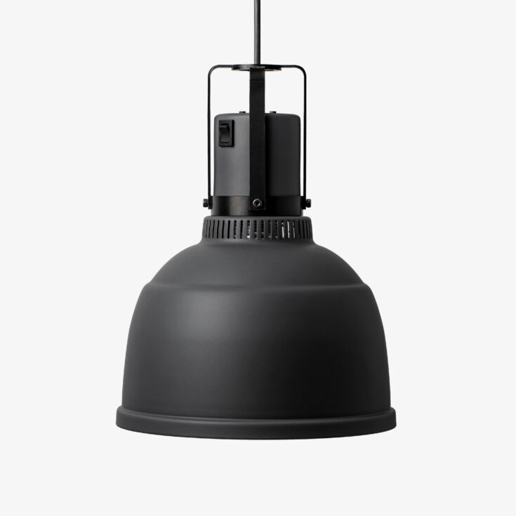 Värmelampa Focus RO, Hissfunktion, Kulör anges vid beställning Svart, Umbra Grey, Cement Grey, Mid Grey, Aluminium, Koppar, Mässing